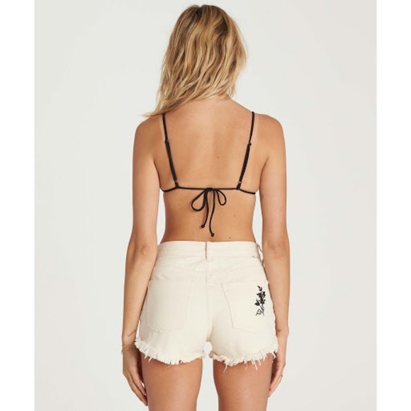 BILLABONG • Drift Away Sandstone Cut Off Shorts - Picture 4 of 5